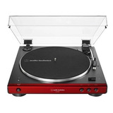 Toca-discos Audio-technica At-lp60xbt Bluetooth Vermelho