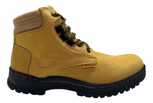 Bota Piel Tracker Industrial O Casual Cosida Antiderrapante