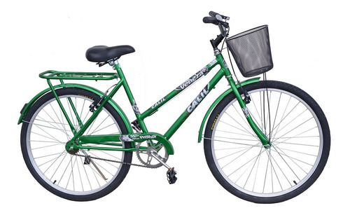 Bicicleta Passeio Calil Veneza Poti Aro 26 V-break Verde
