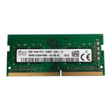 Memoria Ram Para Portátil  Capacidad: 8gb Velocidad: 2400mhz