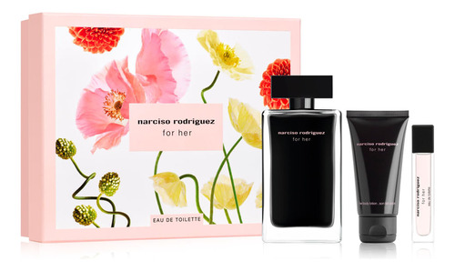 Set Perfume Mujer Narciso Rodriguez For Her Edt 100 Ml 