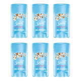 Desodorante Secret Clear Gel Cotton 45g - Kit C/ 6un