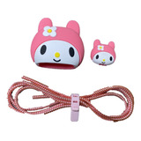 Protector Cargador Compatible iPhone Anime Onegai My Melody 