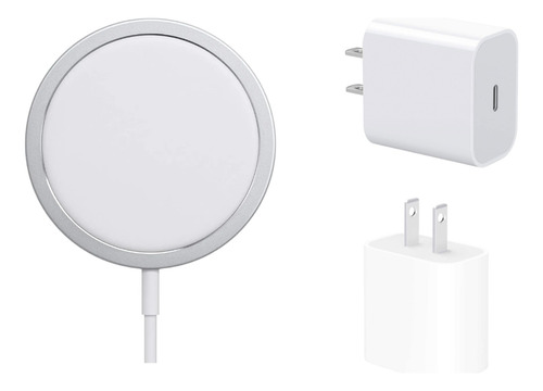 Cargador Apple Magsafe + Cargador 20w Carga Rapida