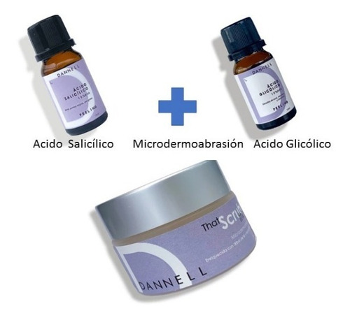 Combo Salicílico, Microdermoabrasión Y Glicolico Dannell