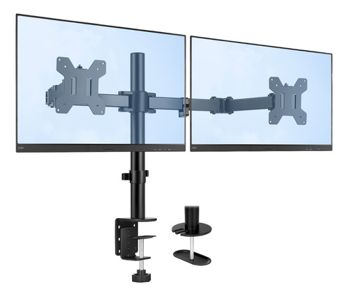 Soporte Para Monitor Doble, Base Ajustable Para Escritorios