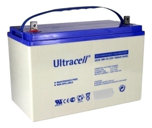 Bateria Solar Ultracell Gel 12v 100ah