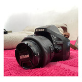 Body Nikon D5200 Réflex + 35mm 1.8f 