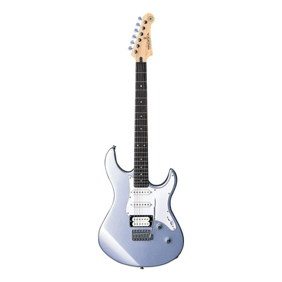 Guitarra eléctrica Yamaha Pacifica de aliso silver brillante con diapasón de palo de rosa | Envío gratis