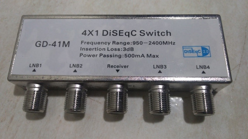 Chave Diseqc Switch Gd-41m