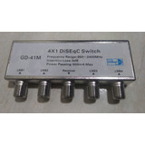 Chave Diseqc Switch Gd-41m