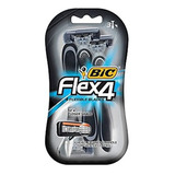 Bic Flex 4 Cuchilla De Afeitar Para Hombres