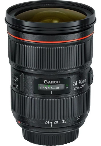 Lente Canon Ef 24-70mm F/2.8l Is Usm (semi Nova Revisada)