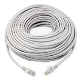 Cable De Red Cat5e Rj45 20 Metros Para Interior Armado