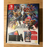 Nintendo Switch Oled Super Smash Bros + 3 Meses Nsonline