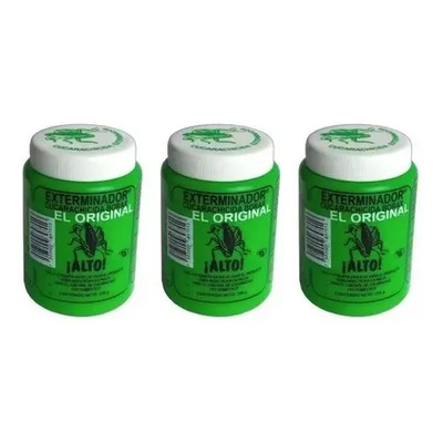 Exterminador Cucarachicida Borax Pasta 250g 3 Pzas | Envío gratis