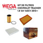 Kit Aceite Shell Y 3  Filtros Wega Chevrolet Tracker 1.8 Chevrolet Tracker