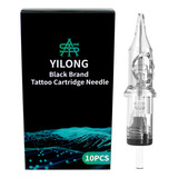 Cartuchos Para Tatuar Rl Round Liner Yilong Profesional 10pz Calibre De Las Agujas 1201