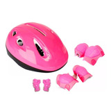 Set Proteccion Casco Codera Rodillera Muñequera Roller Luna