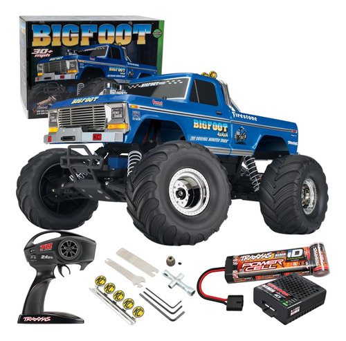 Carro De Control Remoto Traxxas Bigfoot No.1 Todoterreno Rc