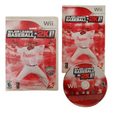 Majore League Baseball 2k11 Juegazo Completo Wii Mlb
