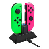 Estacion Doble Ranura De Carga Para Nintendo Switch Joy - Co