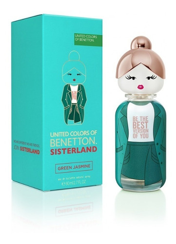 Perfume Mujer Benetton Sisterland Green Jasmine Edt 80ml