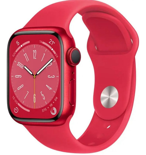 Apple Watch Series 8 41mm Gps Caixa (product)red Esportiva