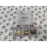Super Game Boy Original + 3 Jogos De Game Boy Para Snes/sfc