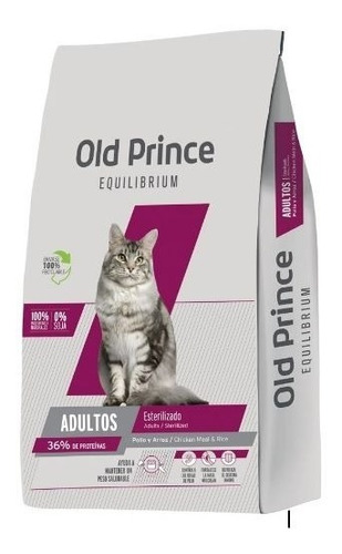 Old Prince Gato Esterilizado X 7.5 Kg Boedo