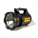 Lanterna Holofote B-max Td-6000a Preto Alta Potência Led 30w T6 Recarregável Luz Branca