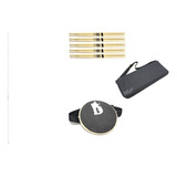 Baquetas Pro Fire 5b Kit 05 Pares Com Capa E Pad Estudo