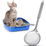 2 Piezas Cat Metal Litter Scoop Cat Litter Scoop, Accesorios