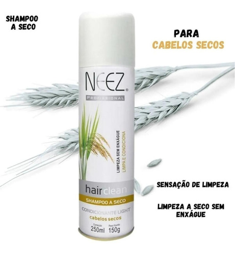  Shampoo A Seco Cabelos Secos Neez