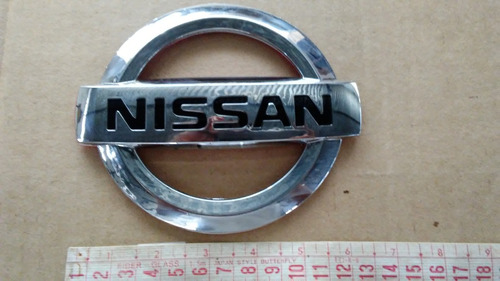 Emblema Nissan Frontier Sentra Xtrail B15 Tiida B13 11,2cm Foto 2