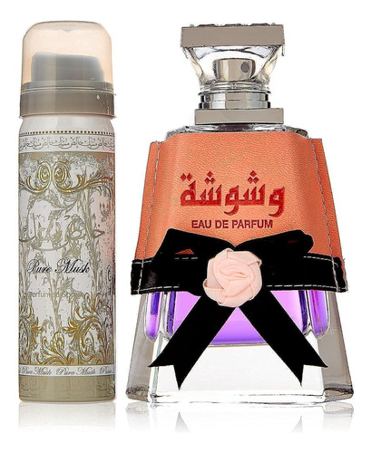 Set De Perfume Lattafa Washwashah Para Mujer (100 Ml) Eau De
