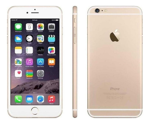  iPhone 6 Plus 16 Gb Dourado Lindo 10x Sem Juros