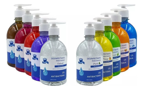 Antibacterial Con Aroma 500 Ml Con Dispensador X 2 Piezas