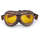 Óculos De Motocicleta Pilot Goggles Vintage