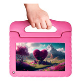 Tablet Kid Multi 4gb Ram 64gb Wi-fi Usb 2mp 7  Nb411 - Rosa