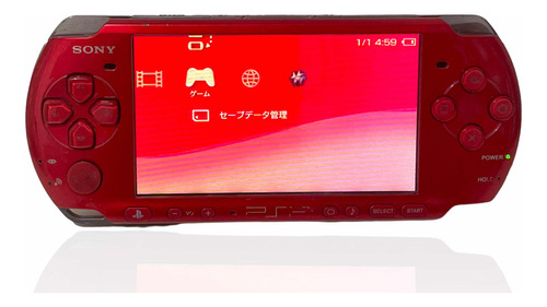 Console Sony Psp 3000 Vermelho Red Original Funcionando
