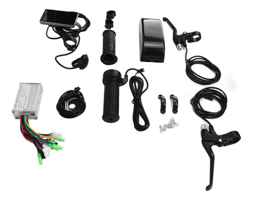 Kit De Conversión De Bicicleta Eléctrica 15a Dc36v 48v Contr