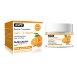 Crema Facial De Naranja Dulce Hidratante, Resistente A Las A