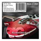 Rickenbacker 95404 Cuerdas Para Guitarra Eléctrica De 12 Cue