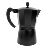 Cafetera Moka 9 Tazas Negra Ambiente Gourmet