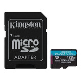 Memoria Microsd Kingston Canvasgoplus 128gb U3 V30 A2 170mb