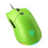 Mouse Ultraliviano Vsg Aurora Boreal Green Nuevo Original