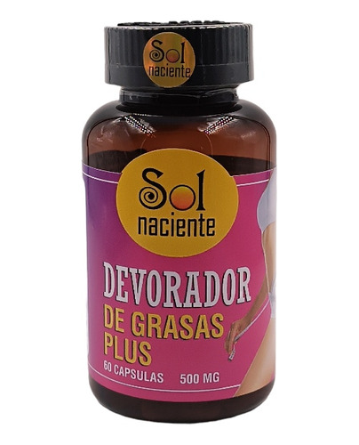 Devorador De Grasa Plus 60 Cápsulas Adelgazante Natural