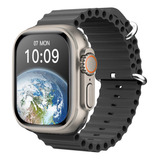 Relógio Inteligente Smartwatch 49mm W68 Ultra Series 8 Gps Cor Da Pulseira Preto