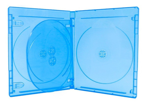 15 X Caja Blu Ray 21mm Cuadruple 4 Discos Para Series